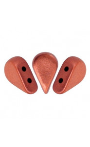Amos par Puca® beads Bronze red mat 00030-01750